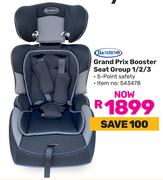 Bambino Grand Prix Booster Seat Group 1/2/3 543478