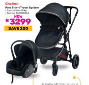 Chelino Polo 3 In 1 Travel System 850008303