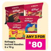 Kellogg's Instant Noodles-For Any 3 x 5 x 70g