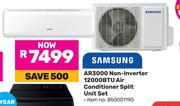 Samsung AR3000 Non Inverter 12000 BTU Air Conditioner Split Unit Set 850001190