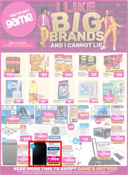 Game : I Like Big Brands And I Cannot Lie (24 February - 23 March 2026), page 1