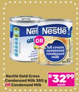 Nestle Gold Cross Condensed Milk Or Condensed Milk-385g