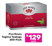 Five Roses Tagless Teabags 200 Pack