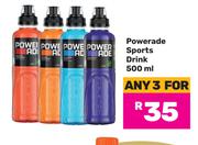 Powerade Sports Drink-For Any 3 x 500ml