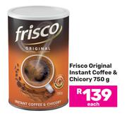 Frisco Original Instant Coffee & Chicory-750g