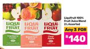 Liqui Fruit 100% Fruit Juice Blend Assorted-For Any 3 x 2L