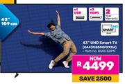 Samsung 43" UHD Smart TV UA43U8000FKXXA 850032819