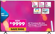 TCL 65" Premium QD Mini LED Google TV 65C6KS 850026116