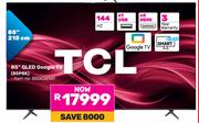 TCL 85" QLED Google TV 85P8K 850026141