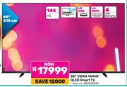 Hisense 85" VIDAA 144HZ QLED Smart TV 850029229