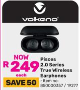 Volkano Pisces 2.0 Series True Wireless Earphones 850000357/19277