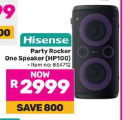 Hisense Party Rocker One Speaker HP100 834712