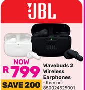 JBL Wave Buds 2 Wireless Earphones 850024525001