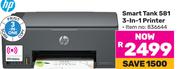 HP Smart Tank 581 3 In 1 Printer 836644