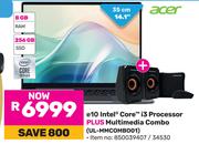 Acer E10 Intel Core i3 Processor Plus Multimedia Combo UL-MMCOMBO01 850039407/34530