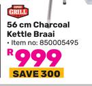 Expert Grill 56cm Charcoal  Kettle Braai