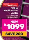 Tradequip 120Kg Multifunction Ladder