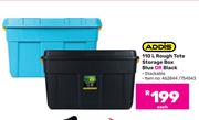 Addis 110Ltr Rough Tote Storage Box (Blue Or Black)-Each