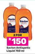 Savlon Antiseptic Liquid-For 2 x 750ml