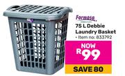 Formosa 75Ltr Debbie Laundry Basket