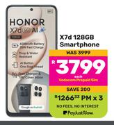 Honor X7d 128GB Smartphone