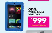 ONN 7" Kids Tablet WiFi Only