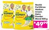 Nestle FortiGrow Medium Cream Dairy Powder Blend-400g