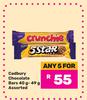 Cadbury Chocolate Bars Assorted-For 5 x 40g-49g