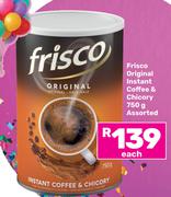 Frisco Original Instant Coffee & Chicory Assorted-750g