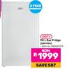 Defy 90L Bar Fridge DBF90W 850003119