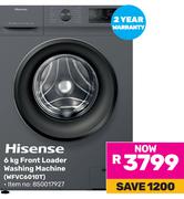 Hisense 6Kg Front Loader Washing Machine WFVC6010T