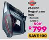 Genesis 2600W Mega Steam Iron 821181