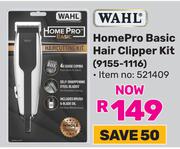 Wahl Home Pro Basic Hair Clipper Kit 9155-1116 521409