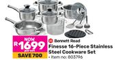 Bennett Read Finesse 16 Piece Stainless Steel Cookware Set 803796-Per Set