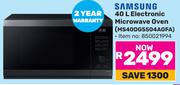Samsung 40L Electronic Microwave Oven MS40DG5504AGFA 850021994