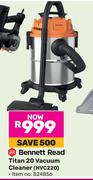 Bennett Read Titan 20 Vacuum Cleaner HVC220 824856