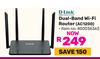 D-Link Dual Band WiFi Router AC1200 850036363
