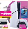 PS5 Digital 825GB Console With Fortnite Vouncher Bundle 850039724