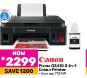 Canon Pixma G3410 3 In 1 Colour Printer 775149
