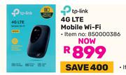 TP Link 4G LTE Mobile WiFi 850000386