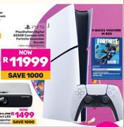 PS5 Digital 825GB Console With Fortnite Vouncher Bundle 850039724
