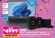 Onn Intel Pentium Gold Processor Plus Multimedia Combo UL-MMCOMBO01 850039125/4530