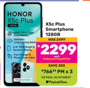 Honor X5c Plus 128GB Smartphone-Each
