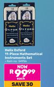 Helix Oxford 11 Piece Mathematical Instruments Set
