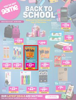 Game : Back To School (14 October - 30 November 2025), page 1