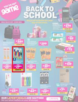 Game : Back To School (14 October - 30 November 2025), page 1