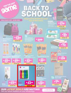 Game : Back To School (14 October - 30 November 2025), page 1