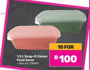 Otima 1.2L Snap It Colour Food Saver-For 10
