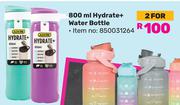 Addis 800ml Hydrate+ Water Bottle-For 2