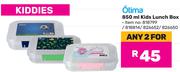 Otima 850ml Kids Lunch Box-For 2